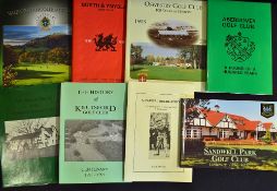 English and Welsh Golf Club centenary books - mostly Midlands and Central Wales region to incl