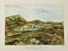 Bromley Davenport, I (After) Set of Six Coloured Prints of Famous Golf Courses from the original