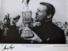 Gary Player 1968 Carnoustie Open Golf Champion signed photograph - ltd ed no.114/250 copyright