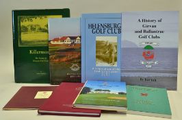 Scottish Golf Club Centenary Books - mostly western region to incl "East Kilbride Golf Club 1900-