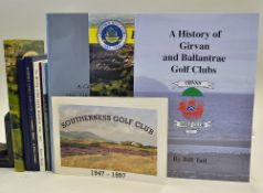 Scottish Golf Club Centenary Books - mostly western region to incl "Drumpellier Golf Club 1894-1994"