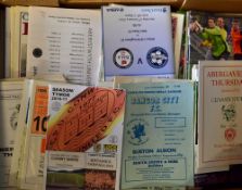 Collection of Welsh club football programmes including Welsh league, Bangor City, Colwyn Bay,