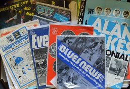 Collection of Manchester City home football programmes to include 1965 onwards (80) also away
