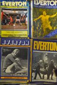 Collection of Everton home football programmes from 1970's and 1980's plus more modern issues, a