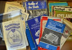 Collection of football programmes to include 1950's (53), 1960's (21), 1970's/80's (17) also