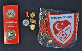 Manchester United Champions League souvenirs 2004 in Turkey to incl' pennant with rope/tassel