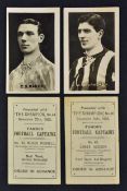 Football Trade Cards Boys Realm Famous Footballers 1922 (9/9) plus a quantity of Amalgamated Press