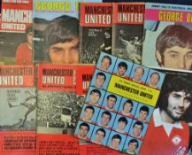 Publications covering the George Best years with Manchester United to include 1970 Purnell Star Team