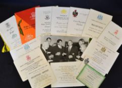 1966/67 Australia Wallabies Welsh leg of the rugby tour to the U.K - good collection of invites (7),