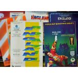 Collection of Big Match football programmes to include England Internationals, Wales Internationals,