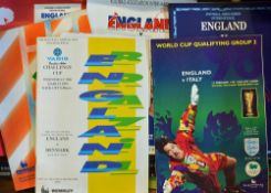 Collection of Big Match football programmes to include England Internationals, Wales Internationals,
