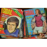 Quantity of Football Magazines predominantly Goal from 1970s, recommend inspecting (Quantity) Box