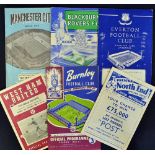 Collection 0f 1960/61 (double season) Tottenham Hotspur away football programmes to include