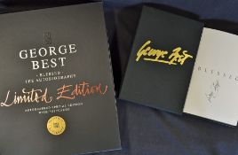 George Best Autobiography 'Blessed' Limited Edition Autographed Special Edition with Postcards, No