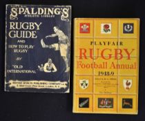 Scarce 1907 Spalding's Athletic Library "Rugby Guide and How to Play Rugby" book - in the original