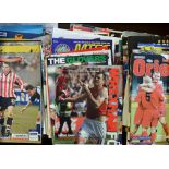 Large Quantity of various football programmes from 1970s onwards with more modern issues noted, many