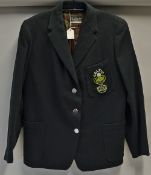 Celtic Blazer with embroidered badges depicting Scottish Cup Wins, League Wins and European Cup