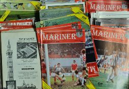 Collection of Grimsby Town football programmes mainly 1970s and 1980s home fixtures, worth