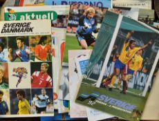 Assorted Selection of European Football Programmes includes a wide variety of fixtures/teams, some