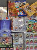 A Collection of Football Trade Cards and Stickers to include Football '72 Panini cards, Euro '96