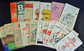 Rugby League Collection of Big Match Programmes from the 1950/60's to incl internationals, Yorkshire