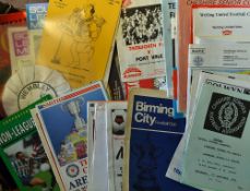 Collection of non-league football programmes covering many clubs and leagues, FA Cup ties plus other