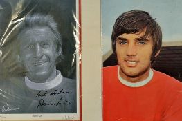 Bygone Times Limited Edition 24/500 of Denis Law and hand signed by Denis Law & W. Newman (the