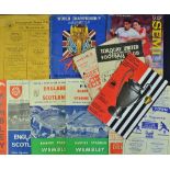 Selection of football programmes to include 1985 Liverpool v Juventus European Cup Final, 1989