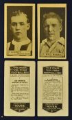 Football Trade Cards presented with Rover Boys paper 'This Years Top Form Footballers to include