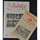 Signed 1993 The Jubilee Event Programme signed by George Best Nobby Stiles, Denis Law, David