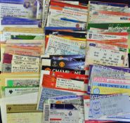 Collection of football match tickets to include Manchester United homes and aways (Champions