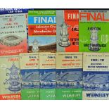 1950/60s FA Cup Final Football Programmes to include 1953 Blackpool v Bolton Wanderers, 1956