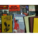 Collection of Football Books to include Kevin Keegan autographed, George Best Where Do I Go From