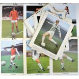 Collection of 1960s Typhoo Tea Cards large format with football player photos and facsimile