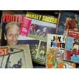 Collection of Football publications to include Striker No 1 to No 7 inclusive plus 9 and 11,