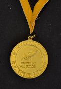 Rugby League Medal - Rare 2007 New Zealand All Golds Rugby League Centenary Match Medal - awarded to