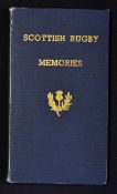 Scottish Rugby Memories Programme Memorial Book - to include programmes from 1934 to 1939 together