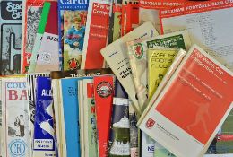 Collection of Welsh club football programmes to include Welsh Cup semi-finals 1969 Swansea Town v