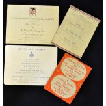 1955 British Lions rugby collection to incl "Shell Guide" Lions itinerary unused (G) , 2x Eastern