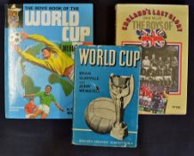 World Cup Book published 1958 by Brian Glanville & Jerry Weinstein, with DJ, together with England's