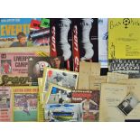 Collection of Football Ephemera to include Typhoo Tea Famous football clubs and international