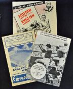 Selection of football programmes with Duncan Edwards interest to include 1957 Scottish League v