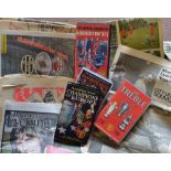 A Manchester United mixed bag of newspapers 1960's onwards covering finals, semi-finals and other