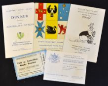 1966/67 Australia Wallabies Scottish leg of the rugby tour to the UK - to include a collection of