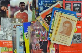 Selection of benefit/testimonial football programmes to include 1970 Sutton United v Chelsea, 1984