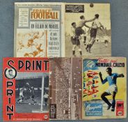 Selection of 1940s French Football Newspapers and Magazines to include France Football 1949,