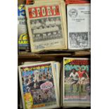 Collection of football magazines to include Shoot, Soccer Star, Sport, Jimmy Hill's football weekly,