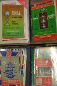 Collection of Football Programmes mainly Liverpool content including Cup finals, Semi finals etc.