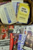 Assorted Selection of Friendly football programmes includes a good Manchester United and British v