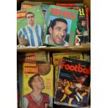 Quantity of 1950s onwards Charles Buchan's Football Monthly Magazines running from 1953 through to
